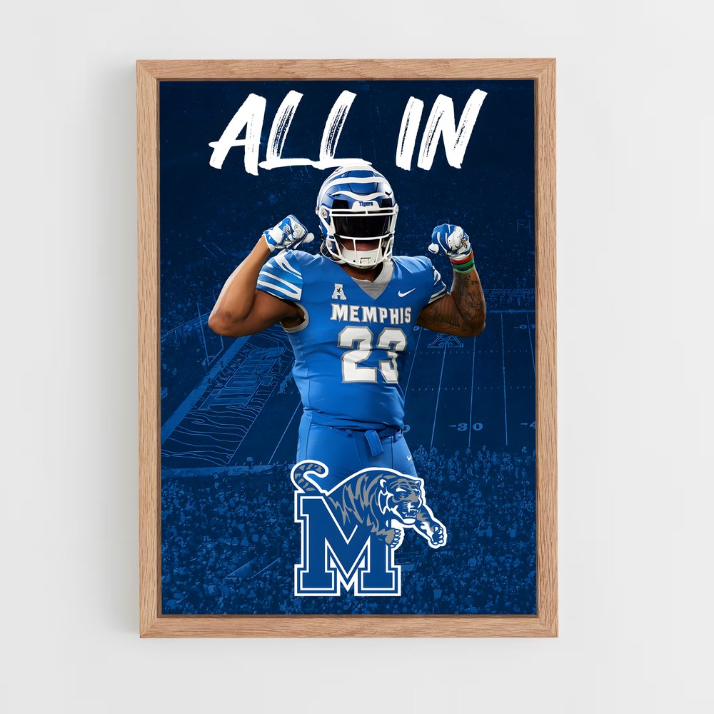 Poster Touchdown Memphis – affiche Basketball (vue 4)